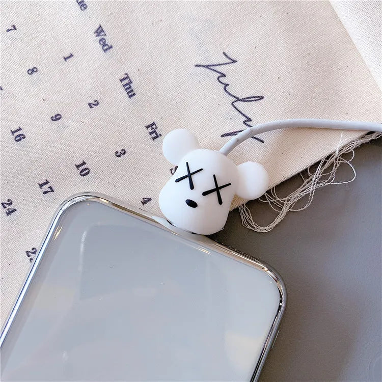 New Cute cable Both ends bite protector for for iPhone X XS 11 Pro Max XR 6 6S 7 8 Plus iPad mini 2 3 Air Phone Charger Cables