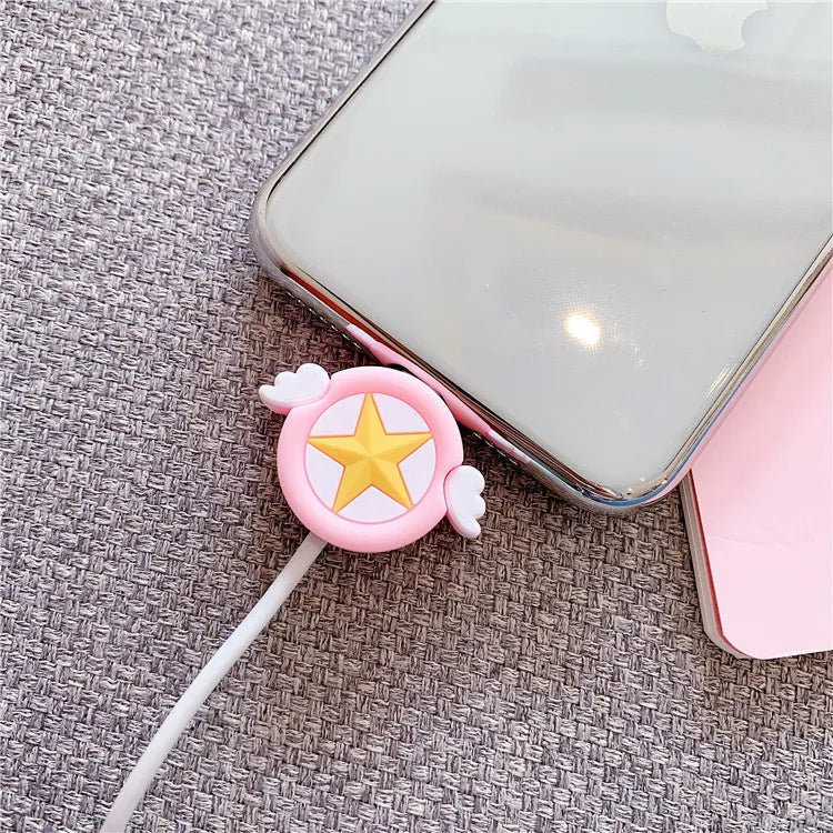 New Cute cable Both ends bite protector for for iPhone X XS 11 Pro Max XR 6 6S 7 8 Plus iPad mini 2 3 Air Phone Charger Cables