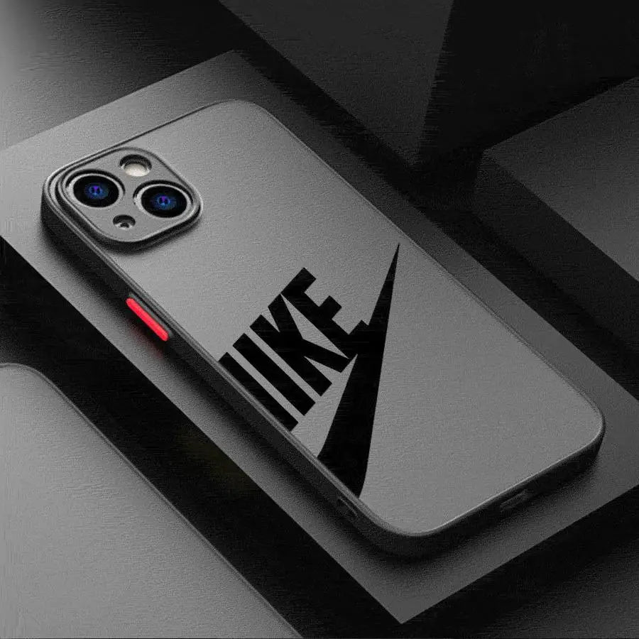 Fashion Sport Art Labels Phone Case for IPhone 16 15 14 13 12 11 Mini Pro Max X XR XSMax 7 8 6 6s Plus Matte Clear Back Cover