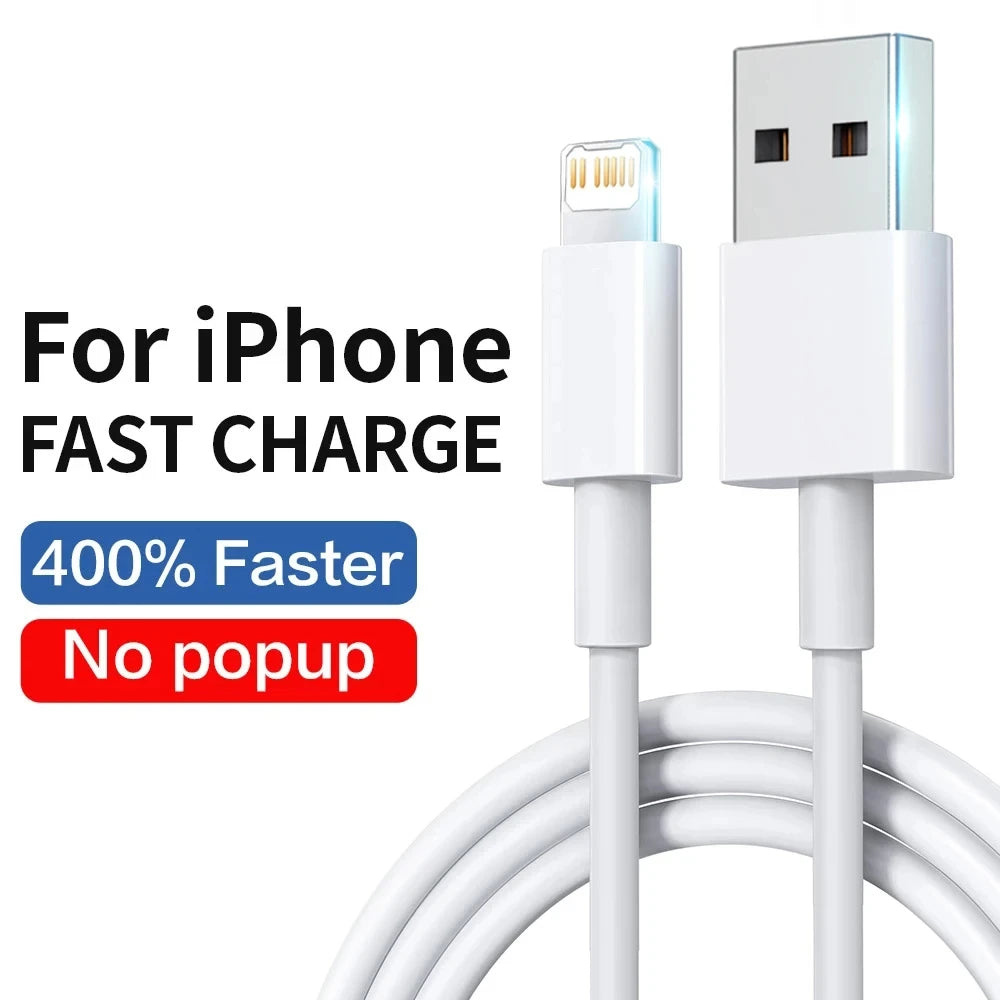 30W Fast Charging USB C Cable For iPhone 14 13 12 11 Pro Max Data Line 8 7 6 Plus XS X XR SE2020 Quick Charge Phone Accessories