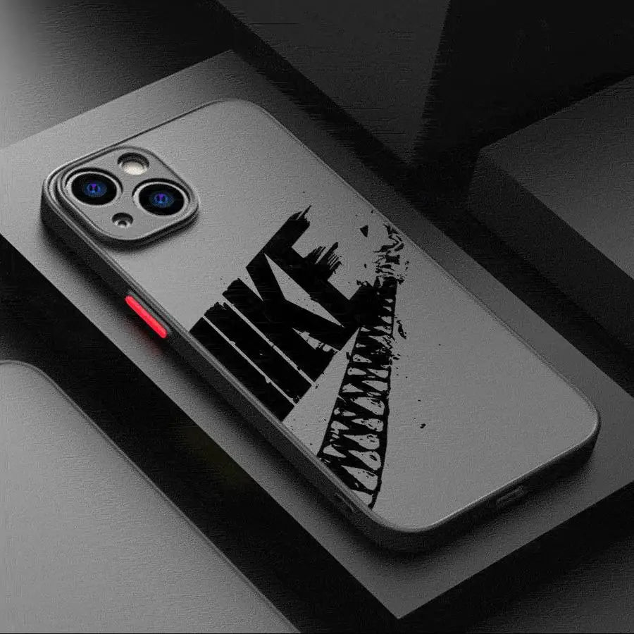 Fashion Sport Art Labels Phone Case for IPhone 16 15 14 13 12 11 Mini Pro Max X XR XSMax 7 8 6 6s Plus Matte Clear Back Cover